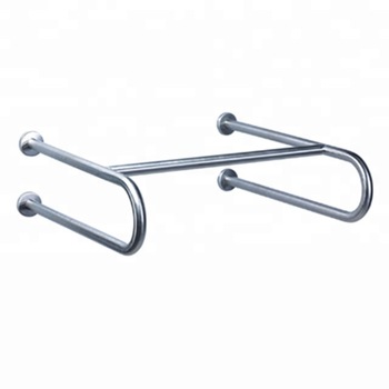 50400052-Stainless Steel Wall Mounted Safety Urinal Grab Bar