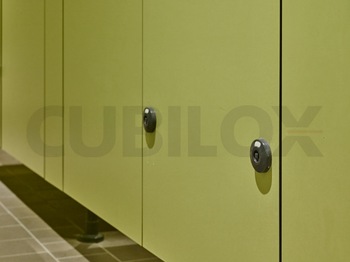 European Designed Compact Laminate Board Public Toilet Partition