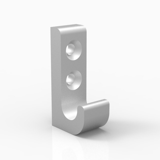 50300003-Aluminum Clothes Hanging Hook